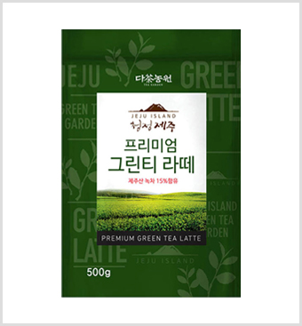 Latte trà xanh sạch cao cấp Jeju